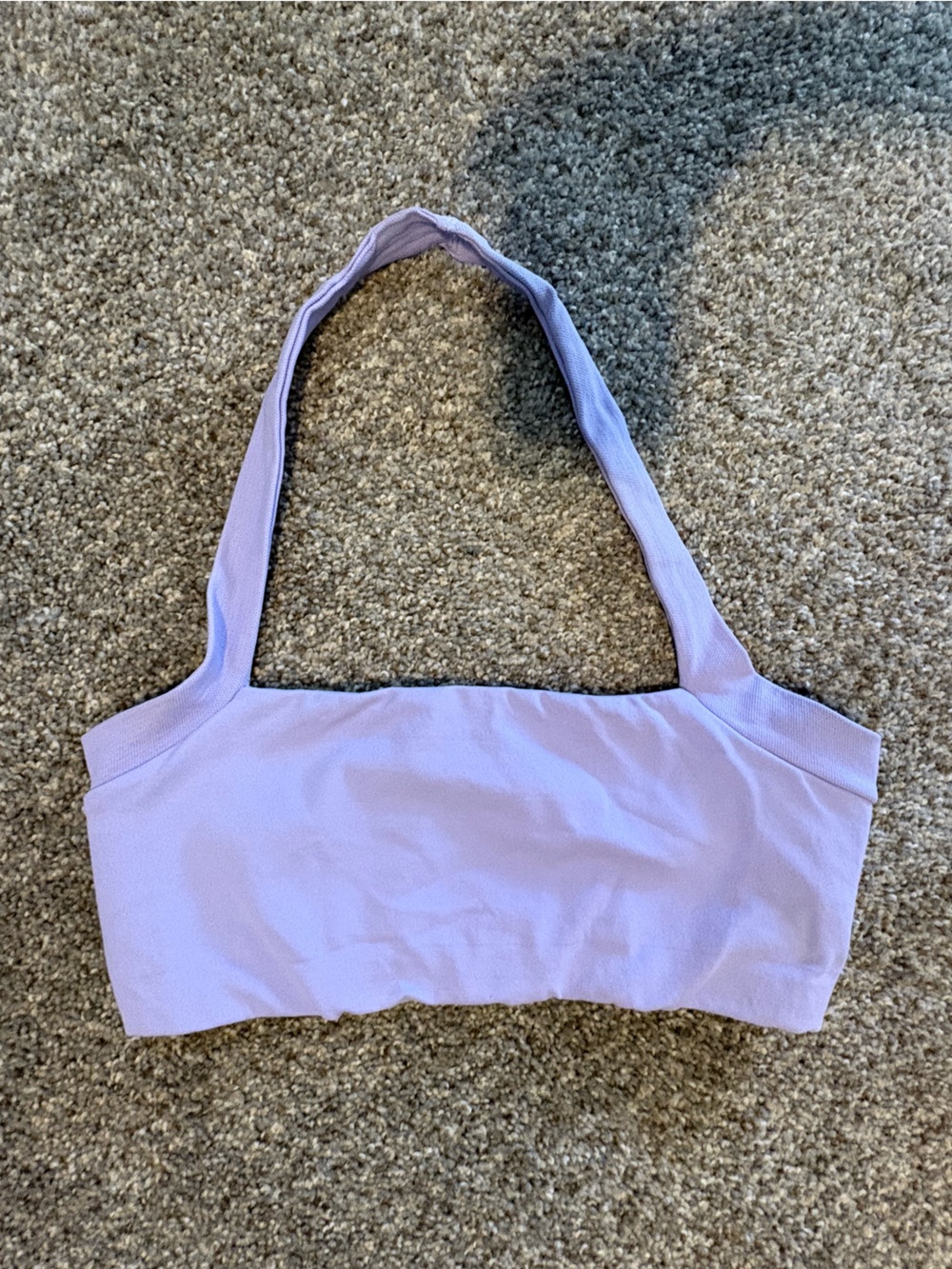 Lilac halter bralette